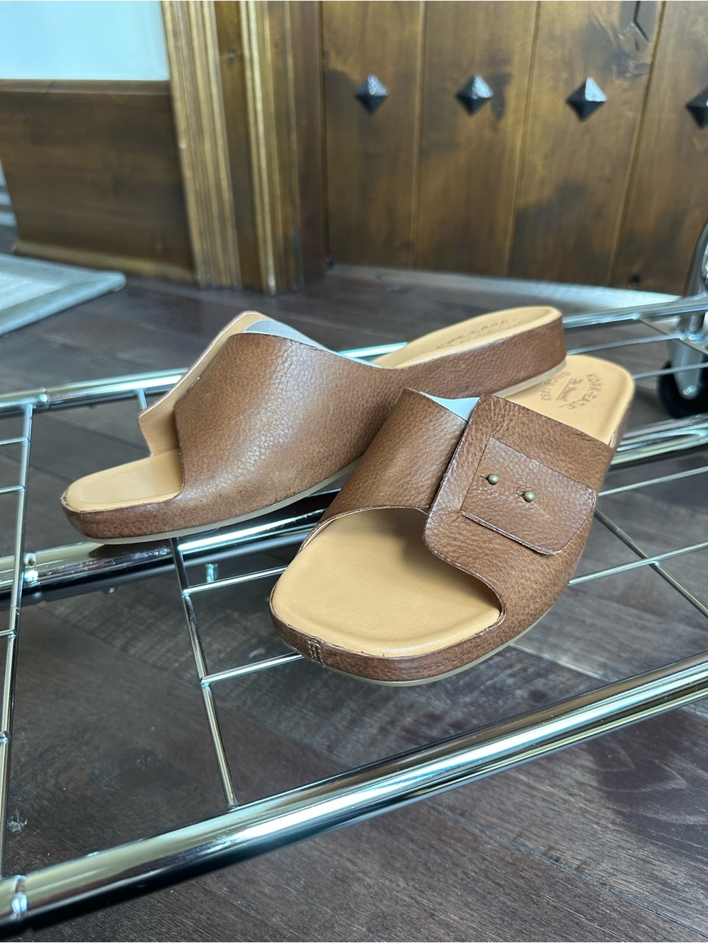 Kork-Ease Brown Mesa sandals